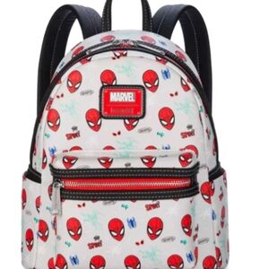 Marvel Spider-Man Kids Backpack - White and Red